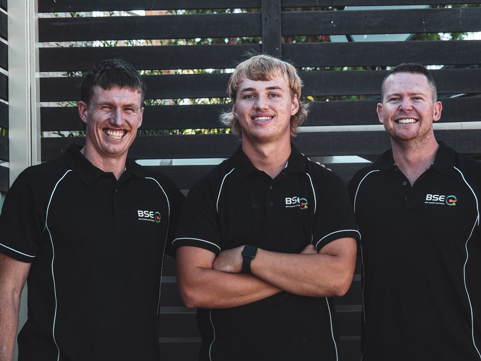 The Ben Stokes Electrical team, Newcastle